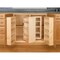 Rev-A-Shelf Maple Veneer, Light Brown, 12 in W, 25 in H, 4 in D, 4 in L, Light Brown 4WBDP18-25 - alternate 2